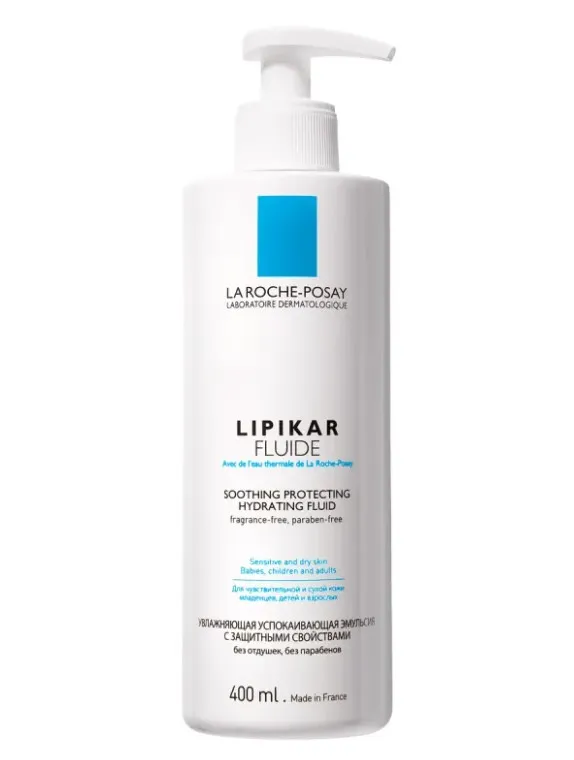 

La Roche Posay Lipikar Fluid 400 мл Увлажнение сухой кожи
