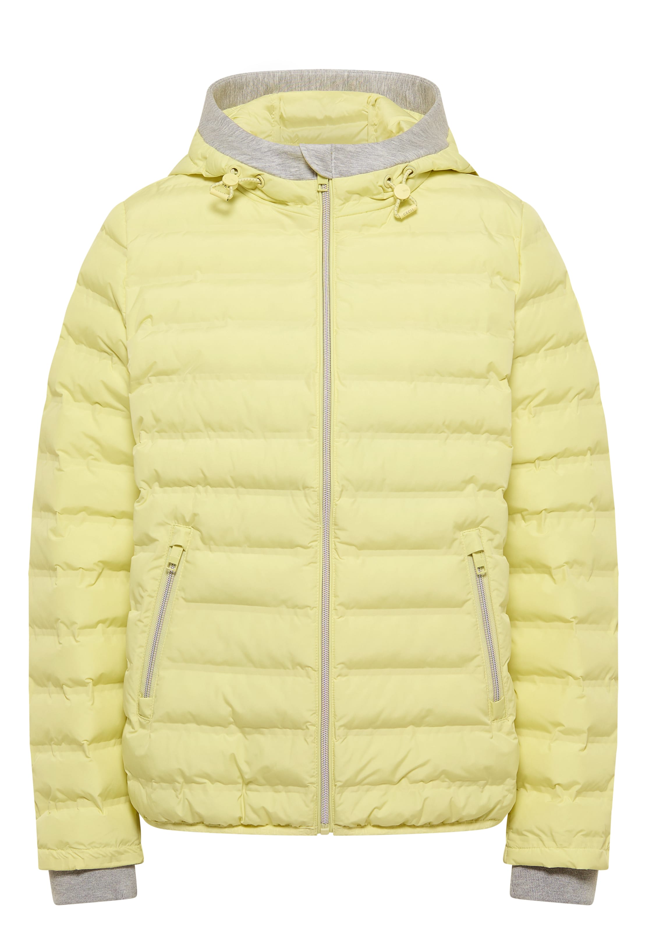 

CECIL Куртка для межсезонья в светло-желтом цвете