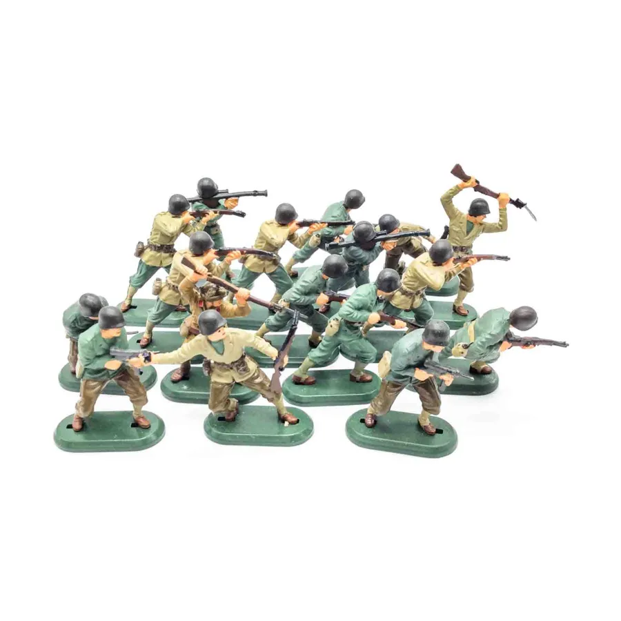 

Коллекция пехоты США № 1, Military Miniatures - World War II - Loose Miniatures (1/32)