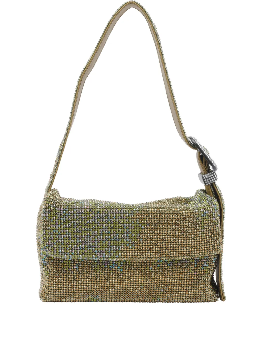 

Сумка на плечо Vutty la Mignon с кристаллами Benedetta Bruzziches, зеленый