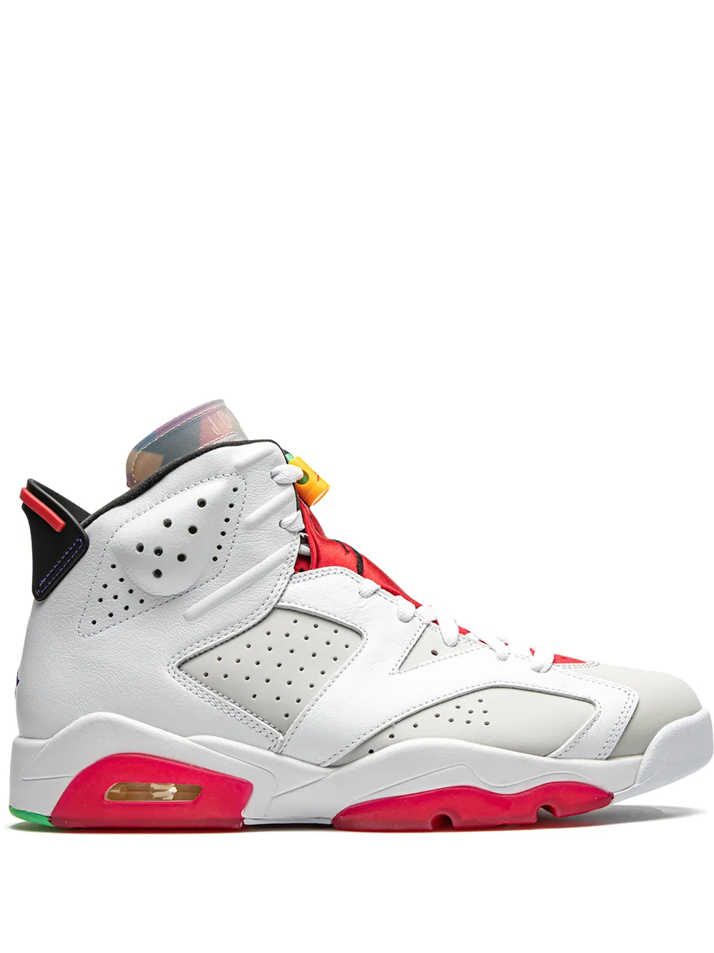 

Кроссовки Air 6 Retro Hare Jordan, белый