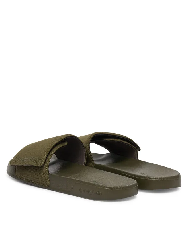 Calvin Klein Мюли Ess Slide Adj Monobrand Cv HM0HM02115 Green — фото 3