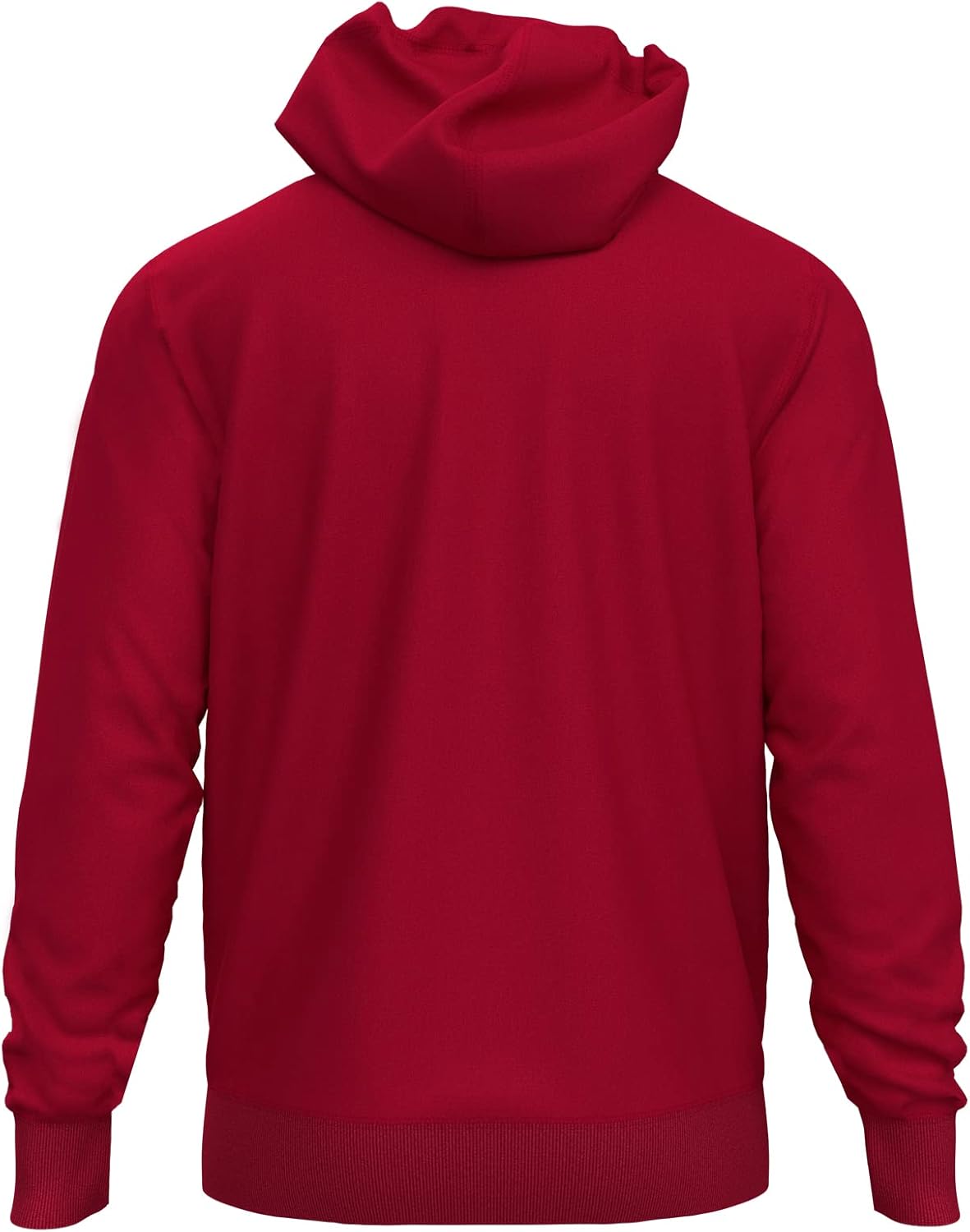 Мужская флисовая толстовка с капюшоном и логотипом Tommy Hilfiger с длинным рукавом, Apple Red — фото 4