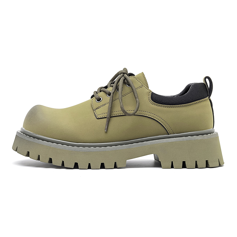 Romon Мужские повседневные кроссовки Low Top желтые, цвет Yellow — фото 3