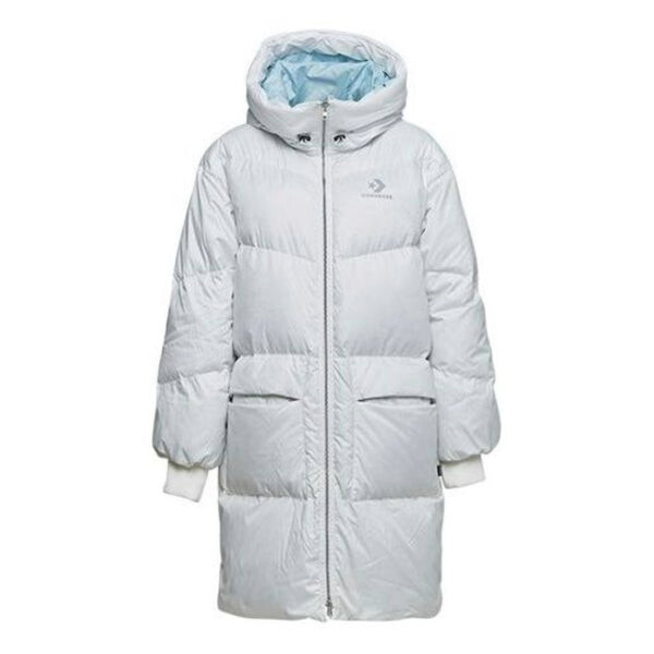 

Куртка long down jacket 'white' Converse, белый