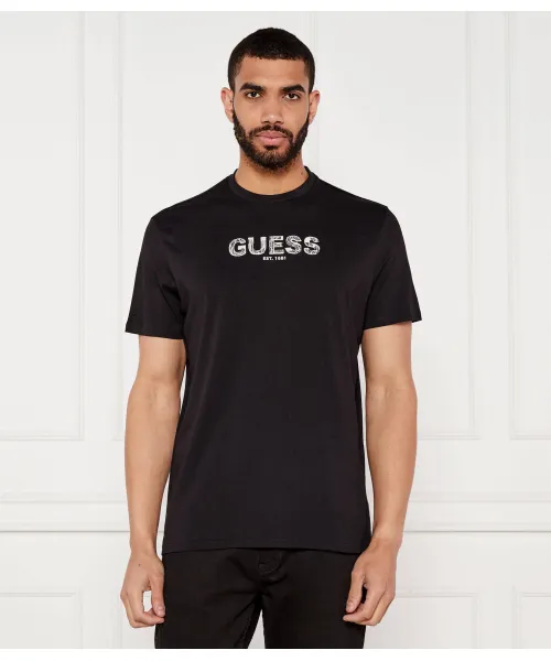 

Футболка Regular fit Guess Jeans, черный