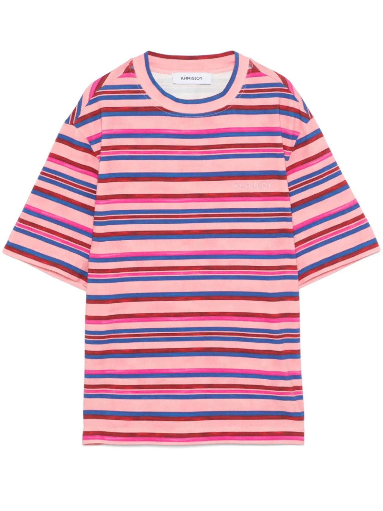 

Khrisjoy футболка Celeste Stripes, розовый