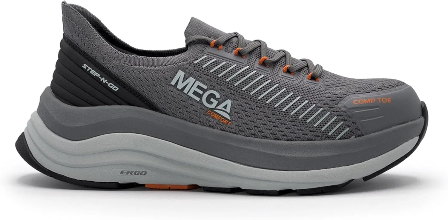 Кроссовки Ergo Europa for Men MEGAComfort Inc., Grey-Orange