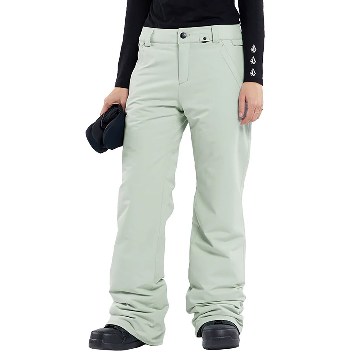 

Утепленные брюки Frochickie Volcom, цвет sage frost