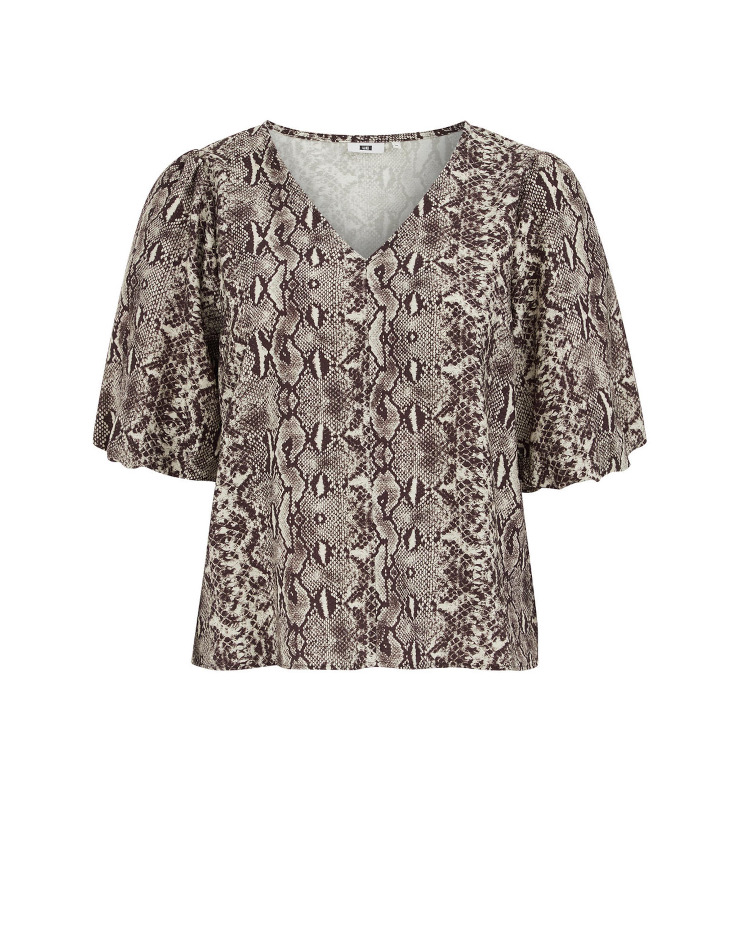 

WE Fashion Блузка в коричневом цвете