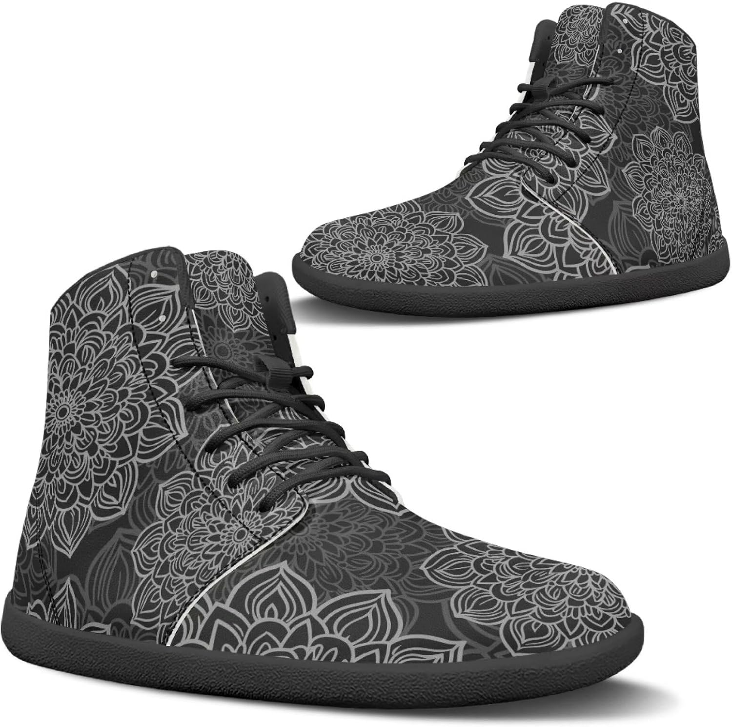 

Мужские кроссовки Fuxowvby для бега, с широкой носочной частью, босоножки, противоскользящие, спортивные, для тенниса и ходьбы, кроссовки в стиле хип-хоп для мужчин, серия черные, размеры США 5-14