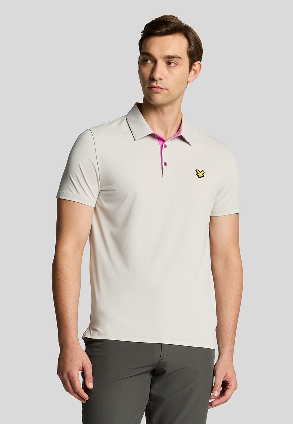 

Рубашка поло CONTRAST PLACKET Lyle & Scott, розовый