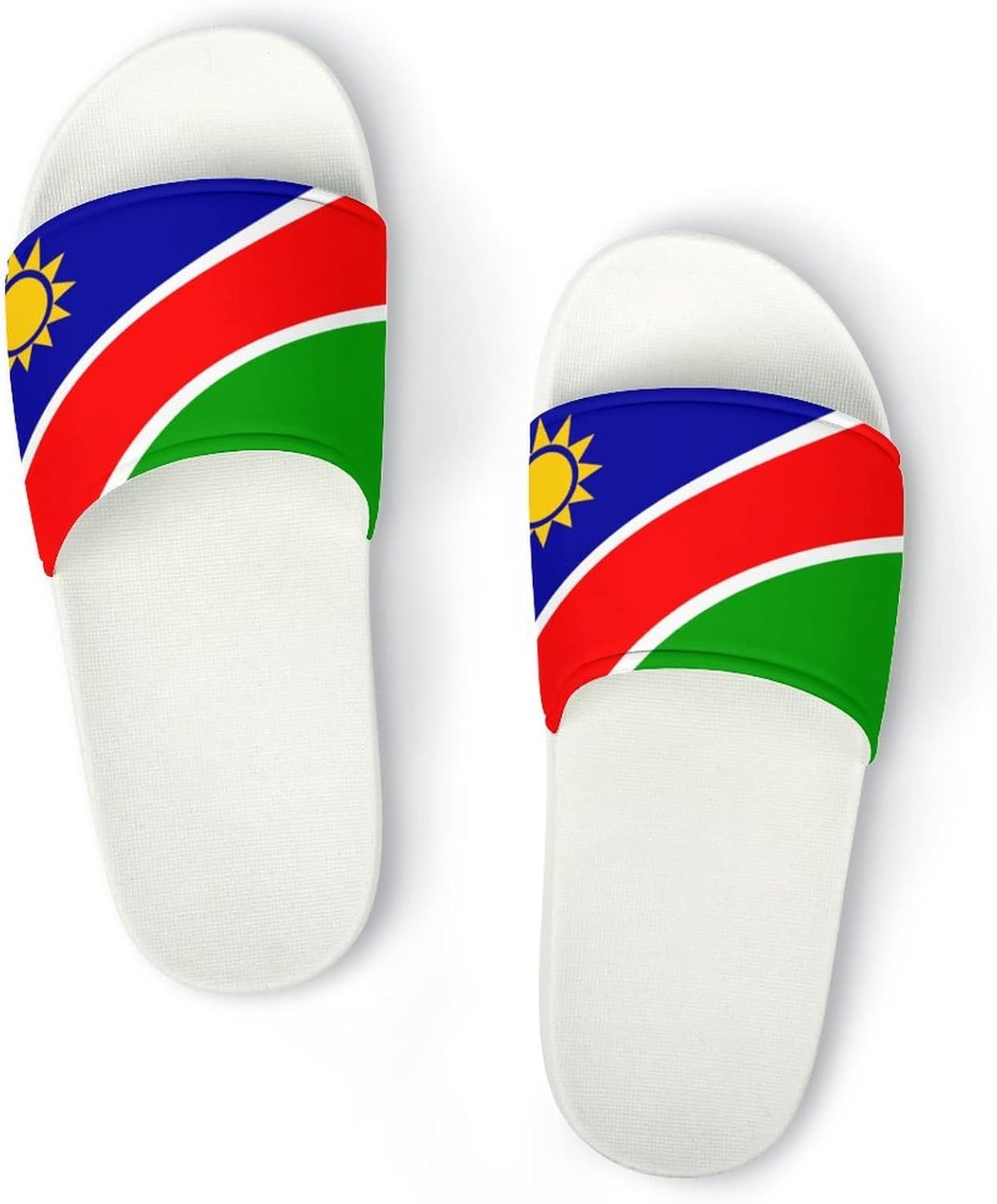 

Мужские и женские домашние тапочки с флагом Мексики, подходят для бассейна/пляжа/СПА/общежития/отеля/дома Linkasi, белый
