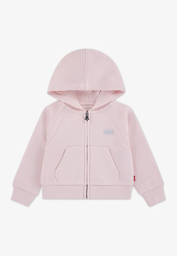 Толстовка на молнии с надписью «встреча и приветствие» Levi'S, Crystal Pink