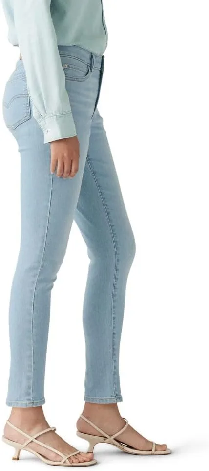 Levi's Women's 711 Skinny джинсы (также доступны в размерах Plus), индиго — фото 3