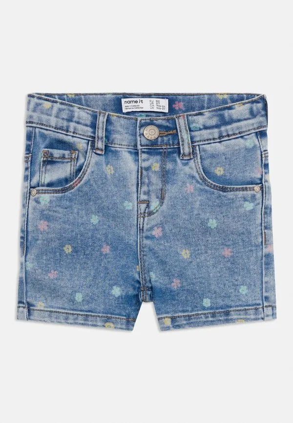 Узкие джинсовые шорты nmfsalli Name It, Medium Blue Denim — фото 3