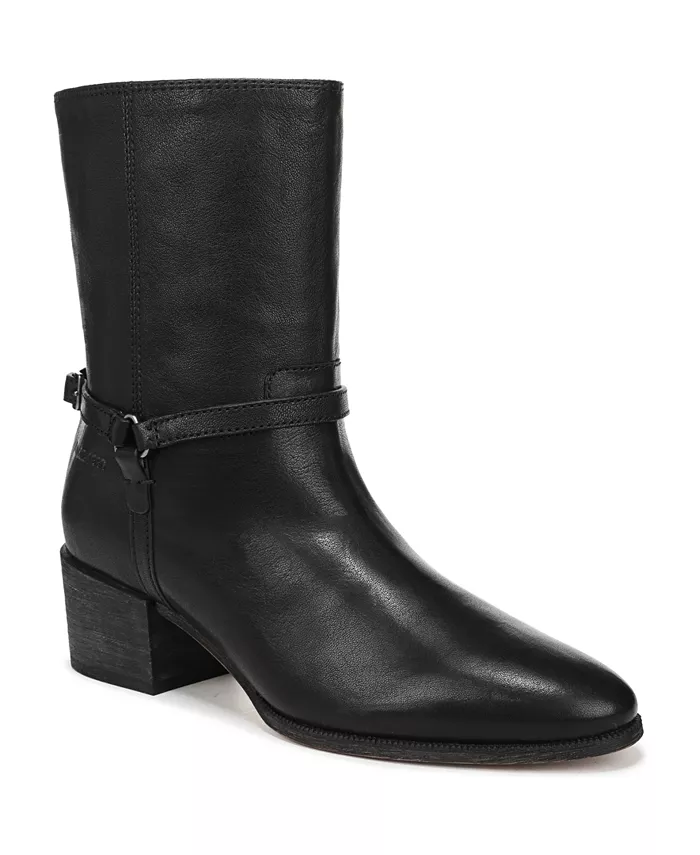 Женские короткие сапоги Kian с круглым носком Franco Sarto, черный