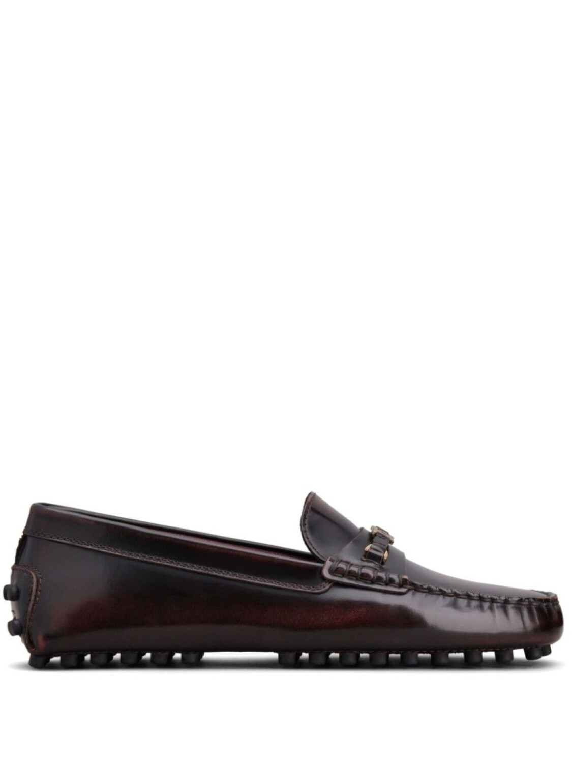 

Tod's лоферы с логотипом, красный