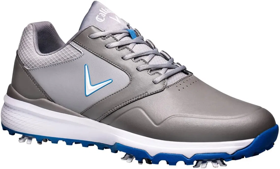 Водонепроницаемые гольф-ботинки Callaway Golf Chev LS, Grey / Blue — фото 4