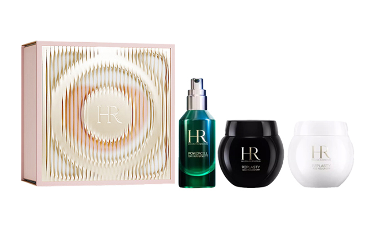 

HELENA RUBINSTEIN Зеленый флакон черные белые бинты набор для ухода за кожей Valentine's Day Limited Edition