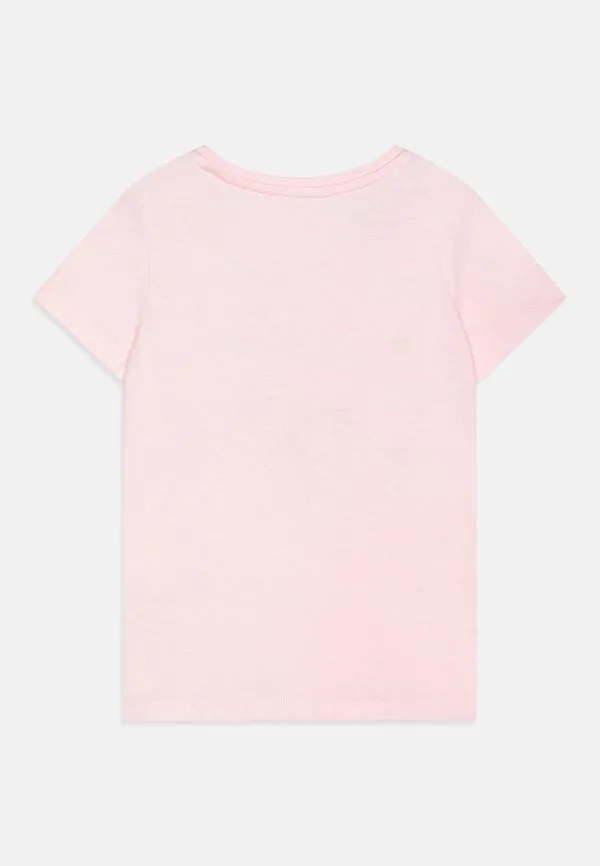Детская футболка с принтом core для девочек Guess, Ballet Pink — фото 2