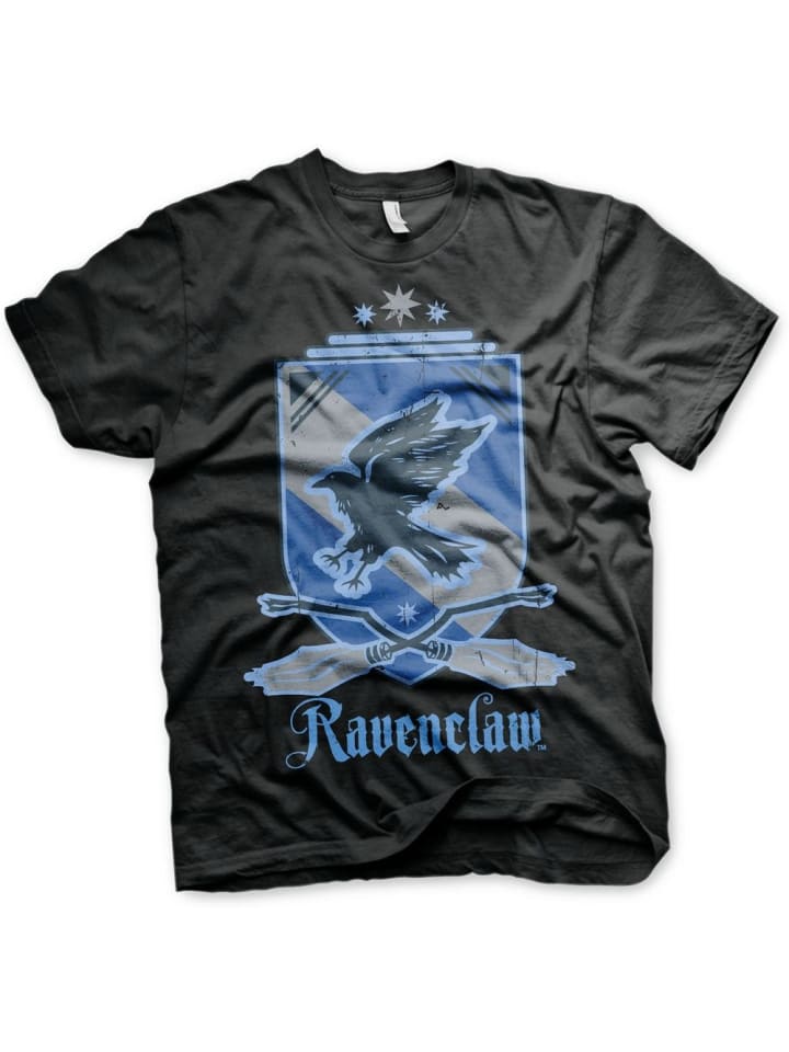 

Футболка Ravenclaw Big Tall T-Shirt черного цвета Harry Potter, Черный, Футболка Ravenclaw Big Tall T-Shirt черного цвета Harry Potter