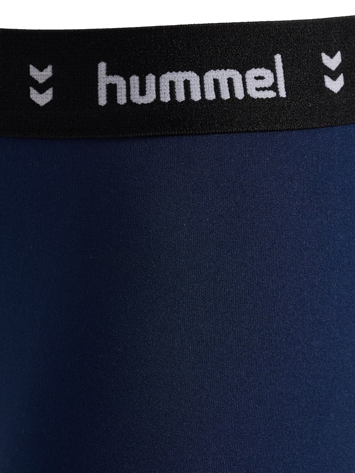 Hummel Облегающие шорты Hmljr Pulse Мультиспорт Девушки в синих платьях — фото 3
