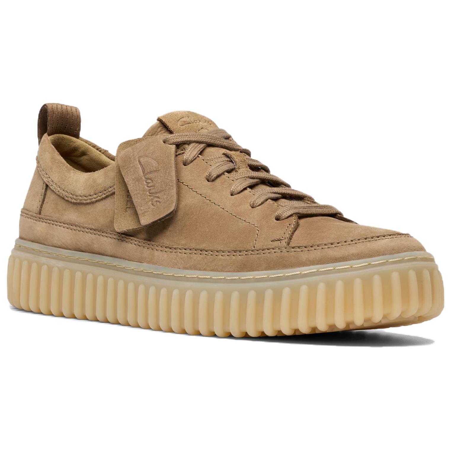 Torhill Lace Low top скейтборд обувь мужские Dark Sand Clarks, Dark Sand — фото 4