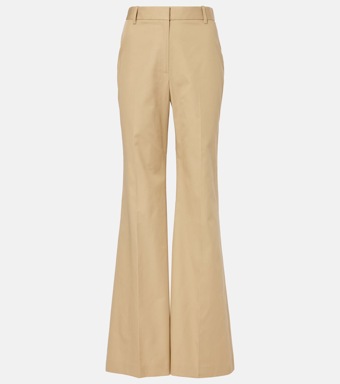 

Расклешенные брюки из хлопка Effy Nili Lotan, Desertkhaki