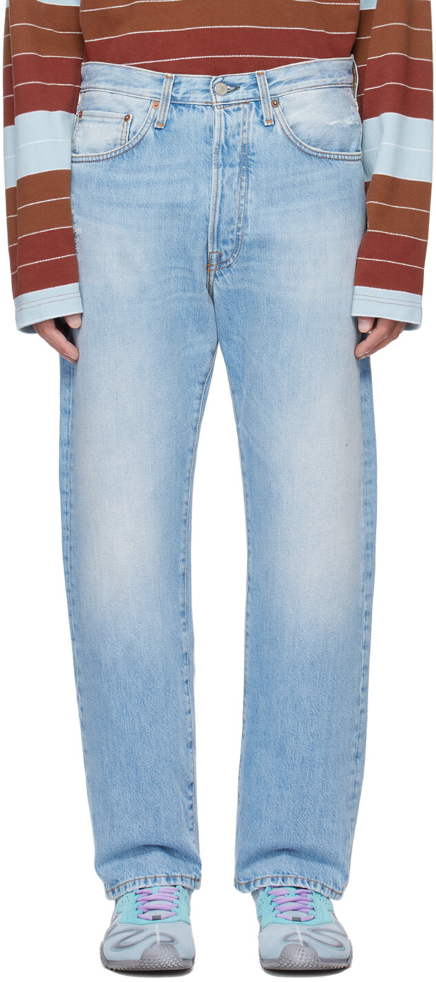 

Синие джинсы 2003 года Acne Studios, цвет Light blue