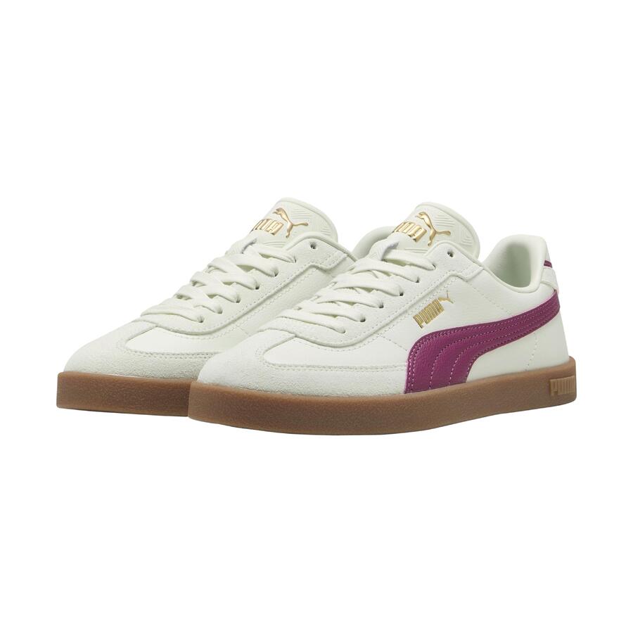 Кроссовки Puma модель Puma Club Ii Era цвет зеленый — фото 3