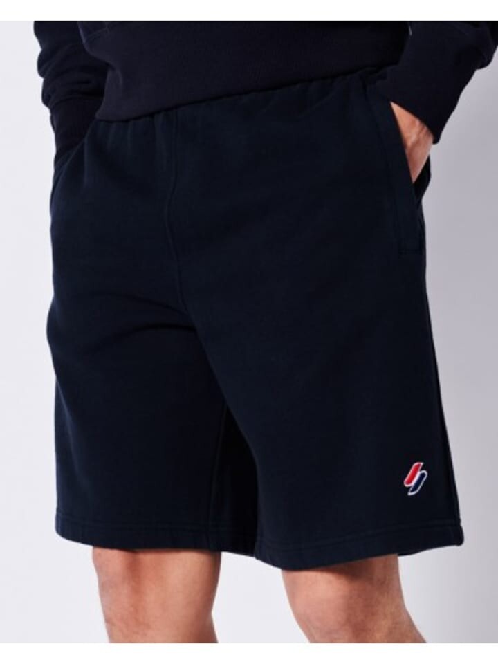 

Тканевые шорты Superdry Sportshorts, цвет Marine