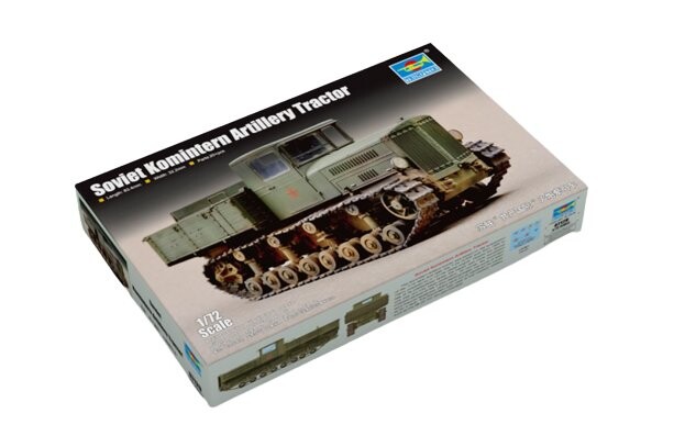 

Коминтерн Артиллерийский Трактор 1:72 Трубач 07120 TRUMPETER