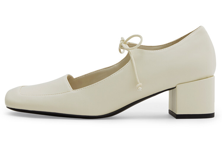 

Туфли Мэри Джейн женские розовые/белые Charles&Keith