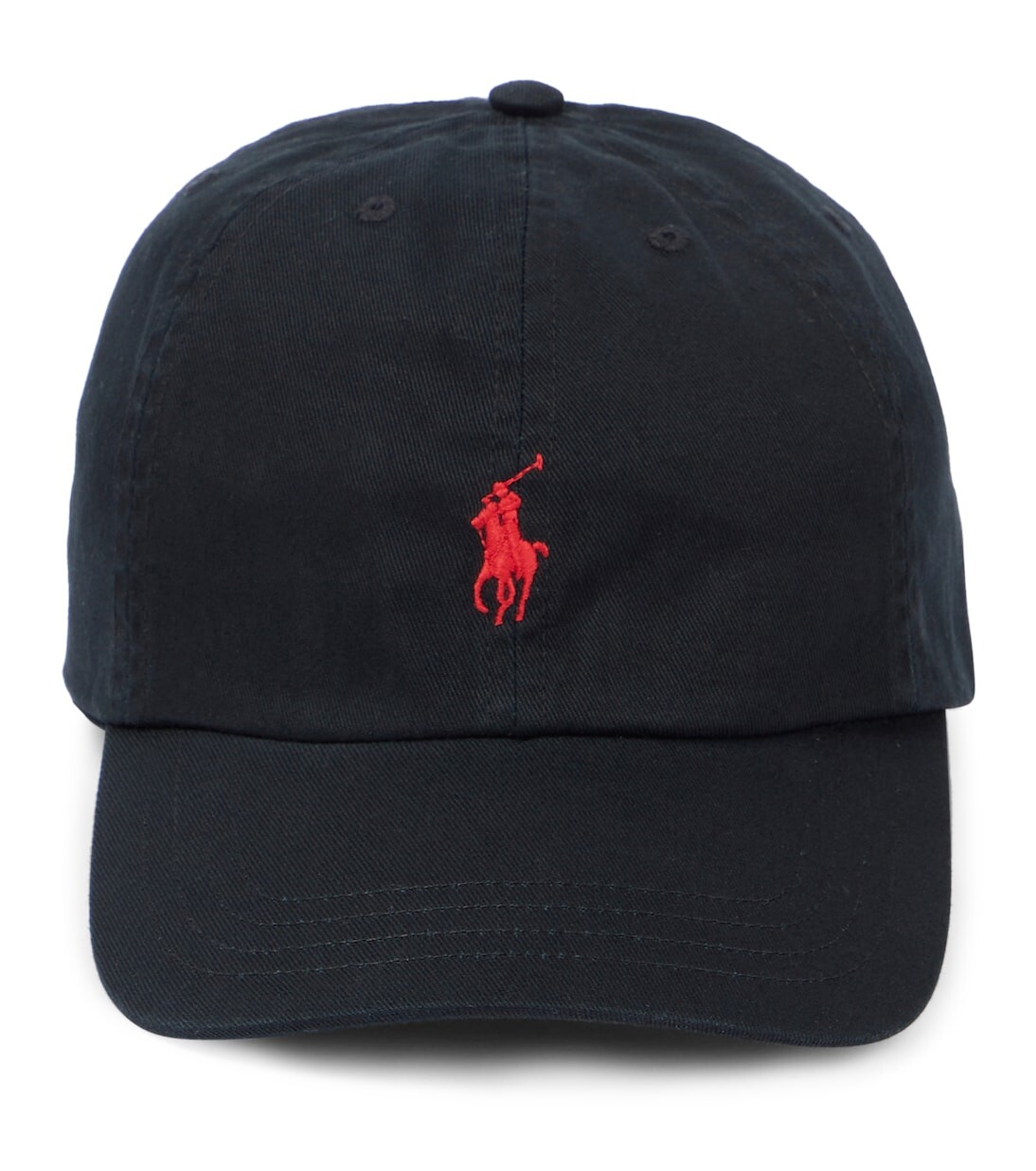 

Кепка с вышитым логотипом Polo Ralph Lauren Kids, черный