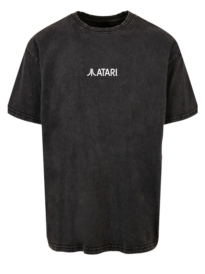 

Футболка F4NT4STIC Oversize T-Shirt Atari Games Logo Retro Gaming, черный
