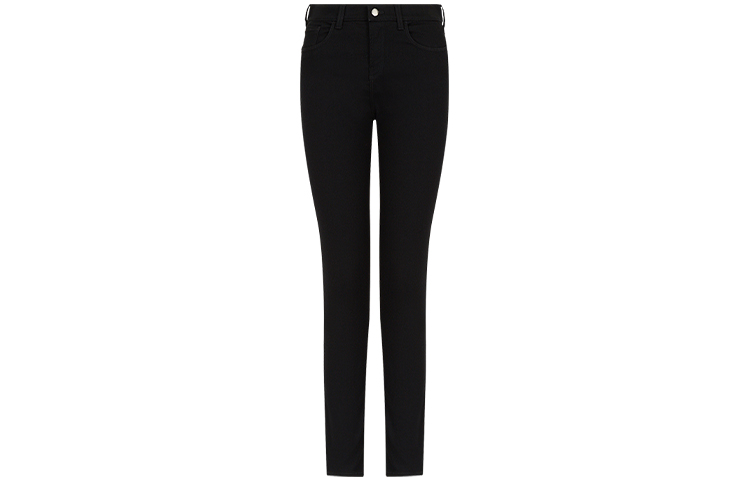EMPORIO ARMANI Джинсы Women's Black Moderate Slim Fit — фото 3