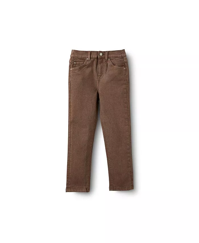 

Джинсы Slim Fit для мальчиков Little/Big COTTON ON, коричневый