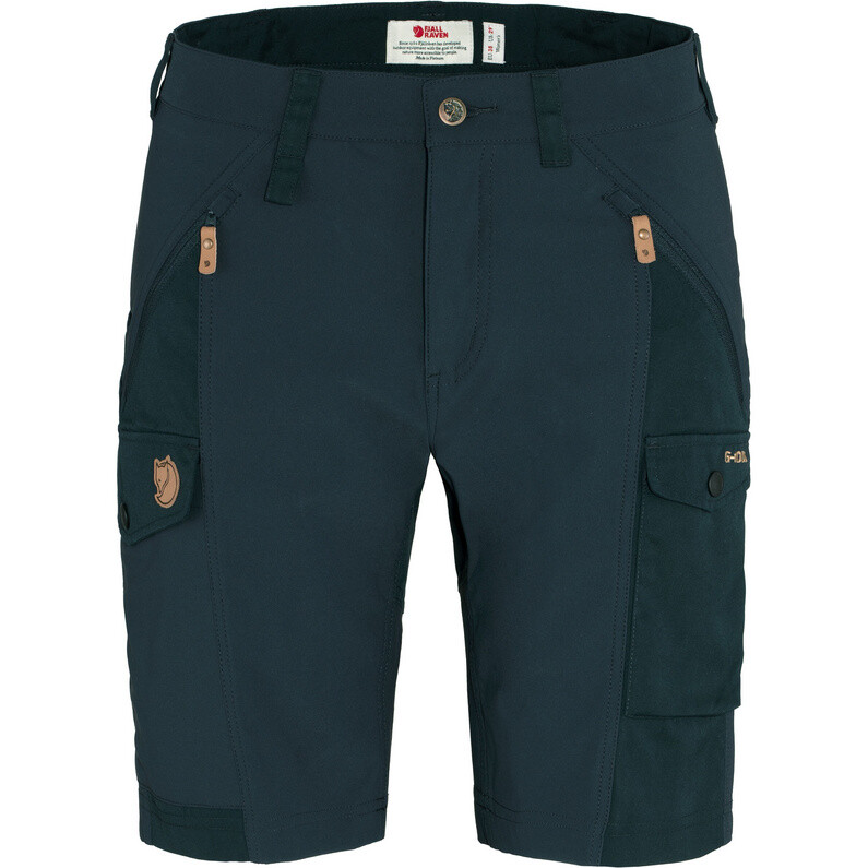 

Женская короткая изогнутая модель Nikka Fjällräven, синий