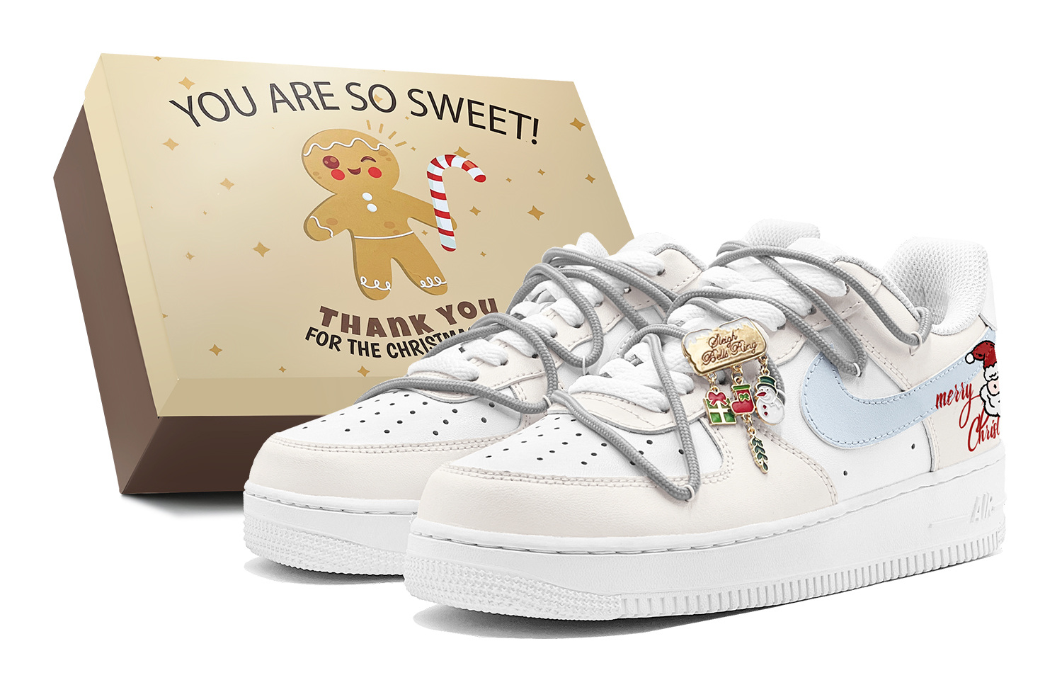 

Детские кроссовки для скейтбординга Air Force 1 LE Low Top для подростков Nike, розовый/синий