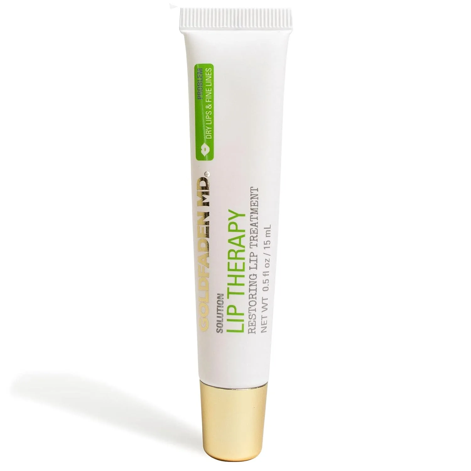Goldfaden MD Lip Therapy восстанавливающий бальзам для губ с пептидами, гиалуроновой кислотой, фруктово-ягодным воском, маслами бурачника, шиповника и витамином E, питает, увлажняет и визуально увеличивает объем, 15 мл 14,8 мл (1 шт.), Rose