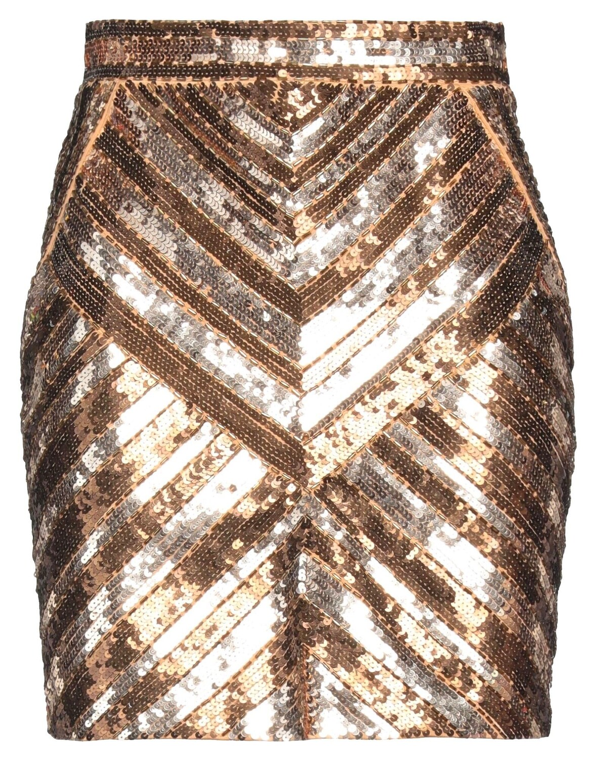 

Юбка Elisabetta Franchi Gold, коричневый