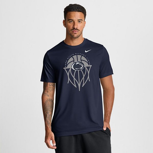 

Мужская футболка navy penn state nittany lions basketball icon legend Nike