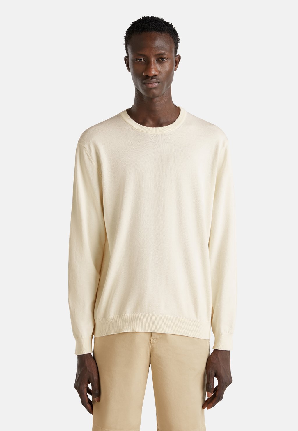 

Толстовка CREW NECK United Colors of Benetton, белый