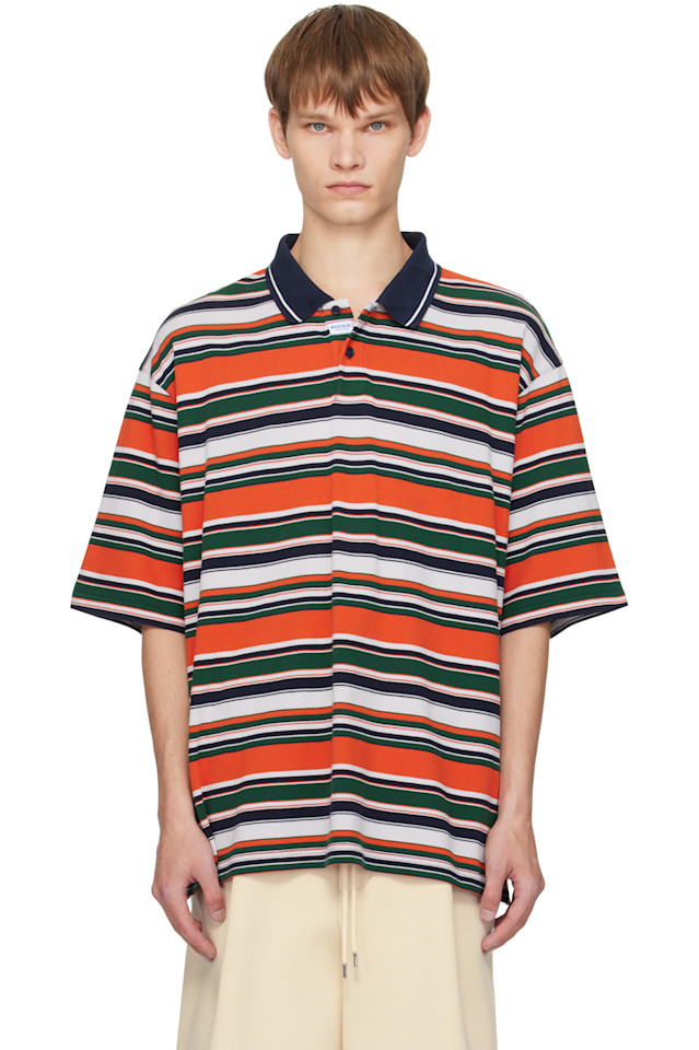 

Martine Rose Разноцветная рубашка поло большого размера