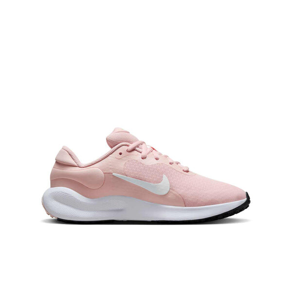 Кроссовки revolution 7 'echo pink white black summit white' Nike, розовый — фото 2