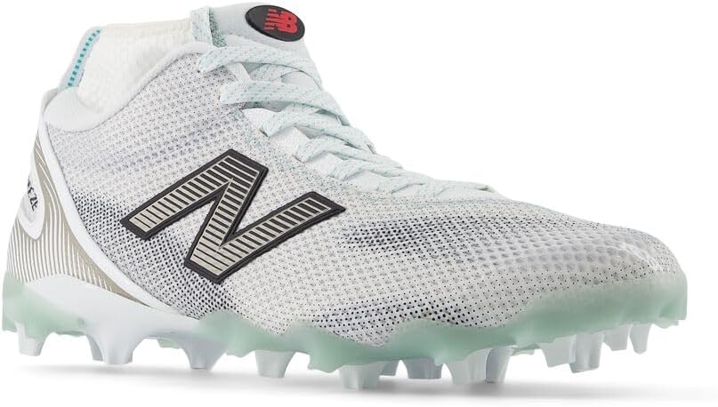 Мужские кроссовки для лакросса New Balance Freezelx V5, белый/черный — фото 4