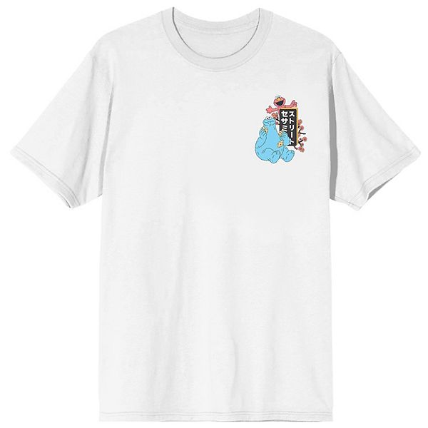 

Футболка с принтом Elmo и Cookie Monster из Sesame Street Licensed Character