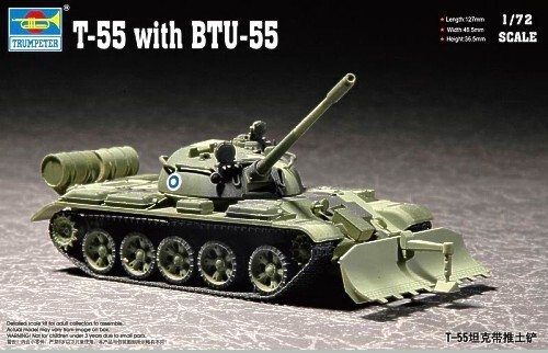 

Модельный комплект T55 с BTU55 TRUMPETER
