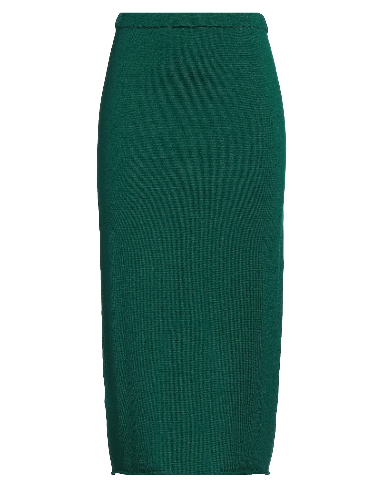 

Юбка миди Pierantonio Gaspari, изумрудно-зеленый